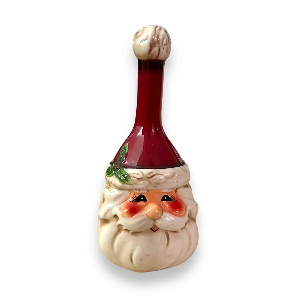 Ceramic Santa bell - Picture 2 of 4